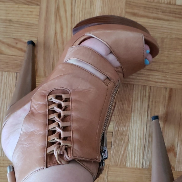 Velvet angeles platforms sandals  leather - Picture 3 of 13